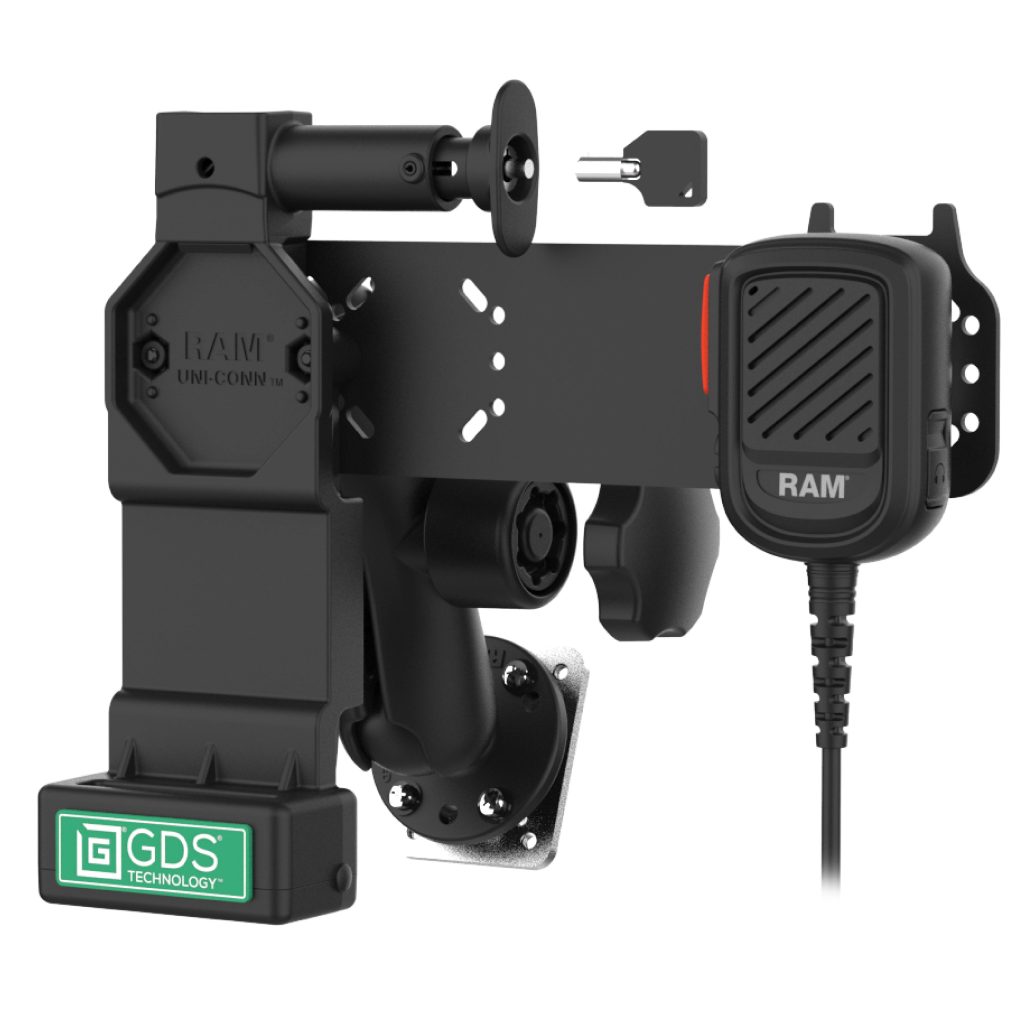 适用于Kodiak的GDS® Uni-Conn™锁定PTT远程扬声器麦克风捆绑包