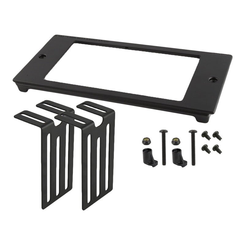 RAM® Tough-Box™ 4英寸定制面板，适用于7.2英寸x 2.56英寸设备